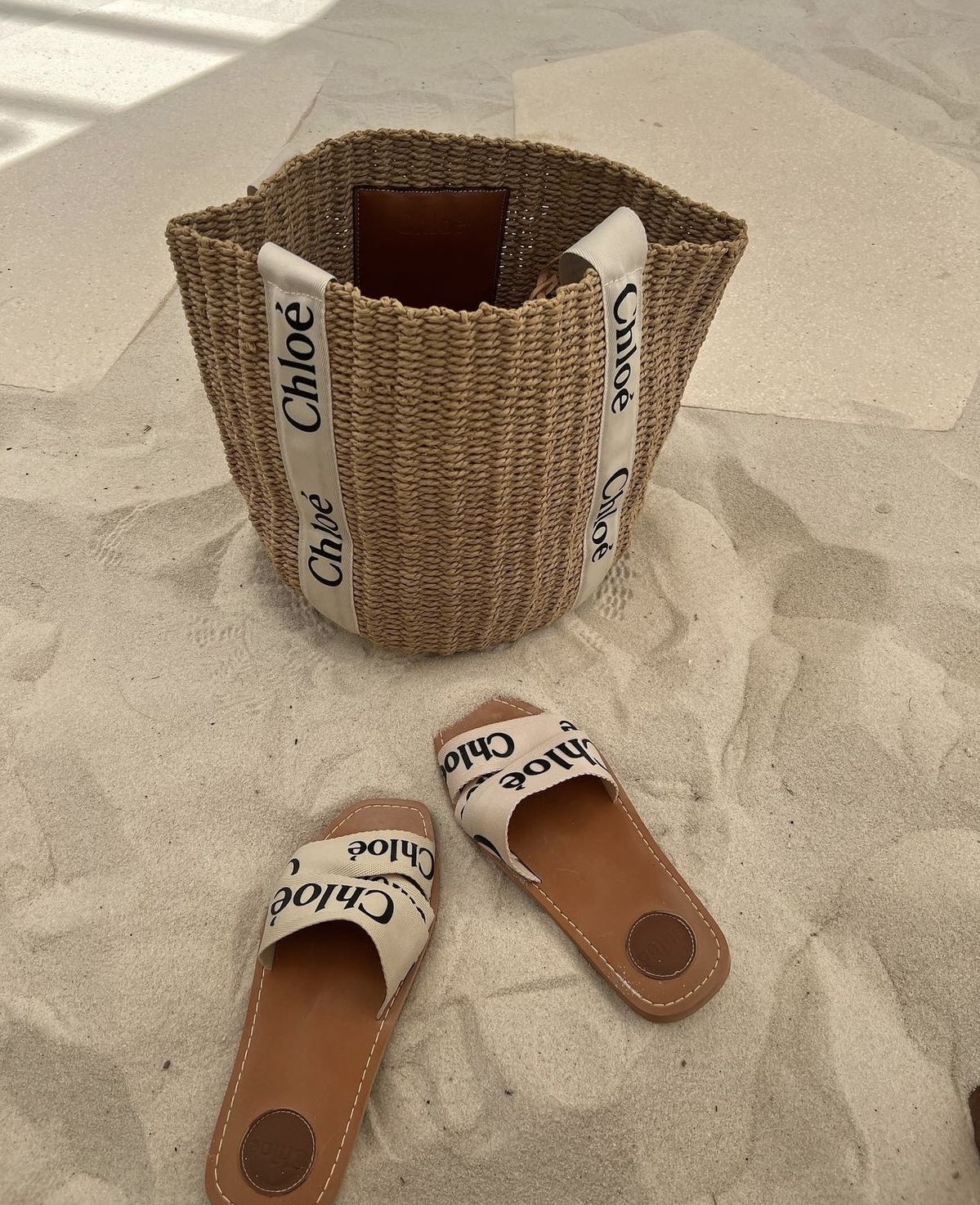 Chloe Woody Flat Slipper