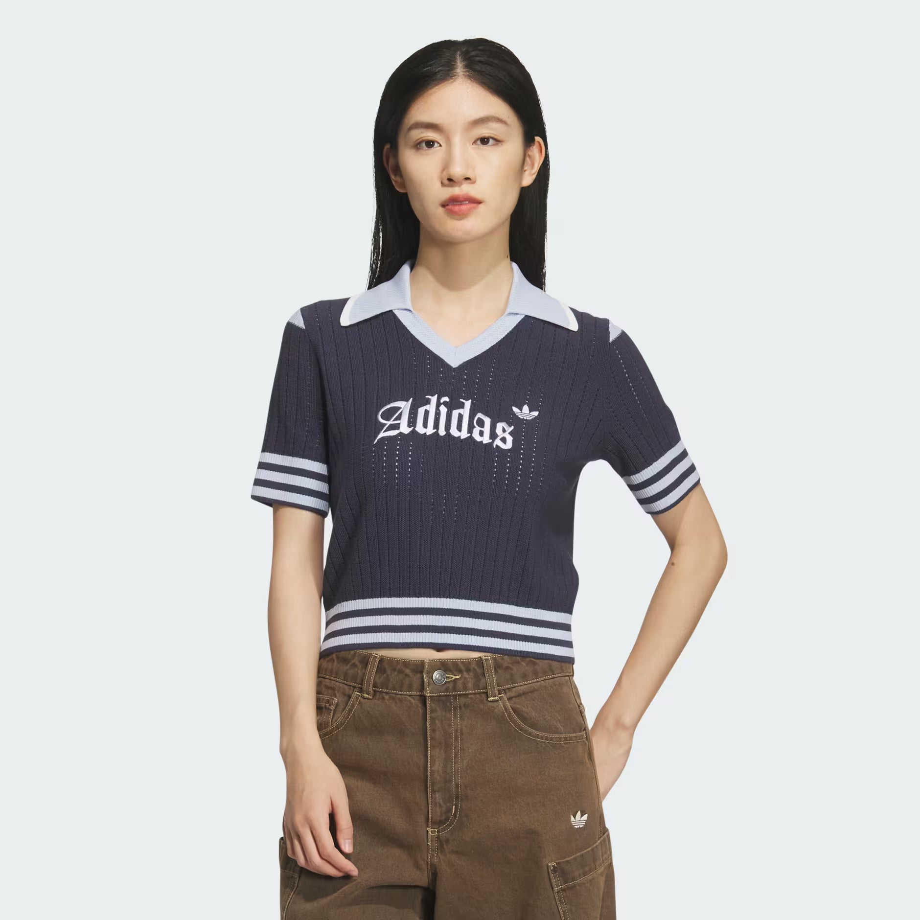 Adidas V Collar Top