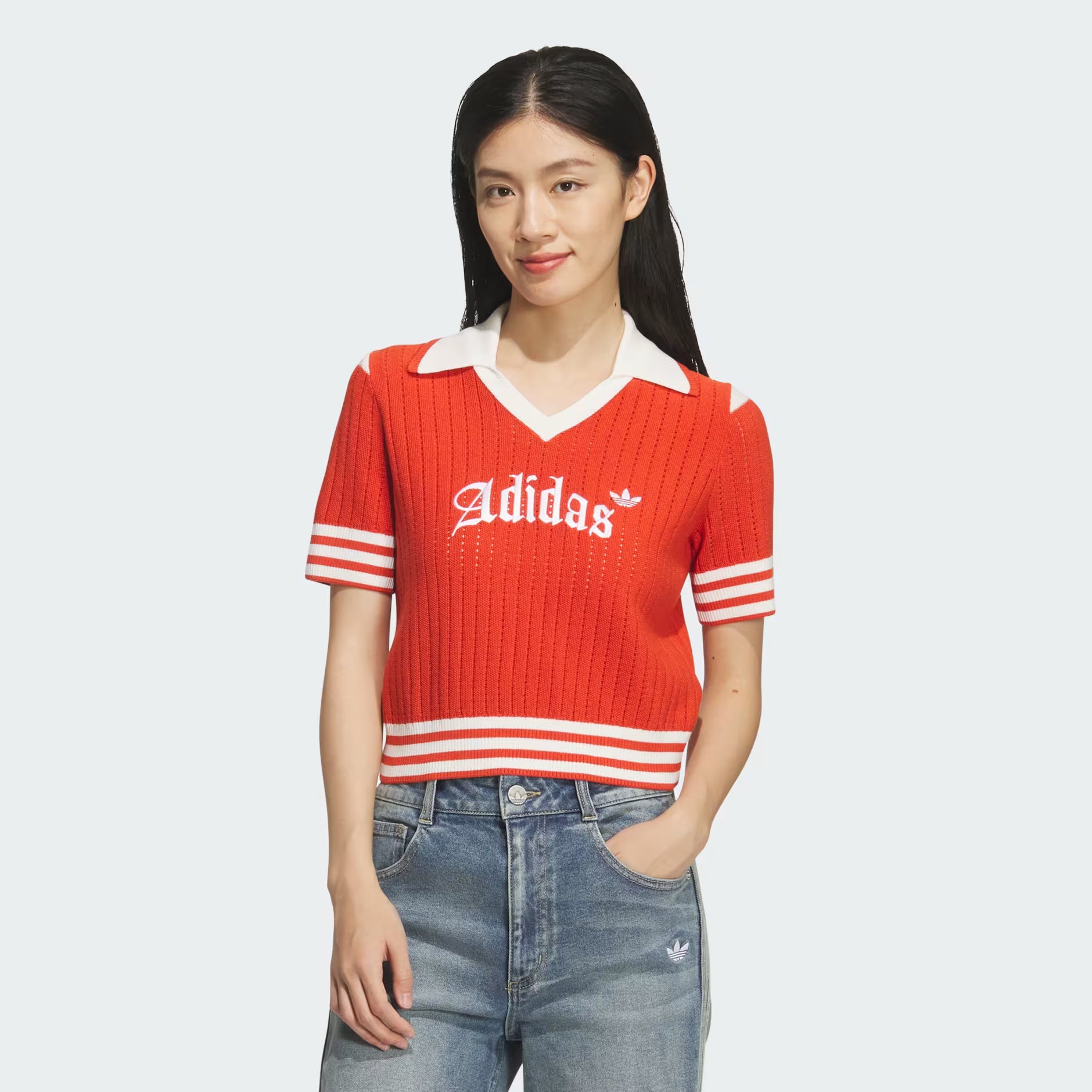 Adidas V Collar Top
