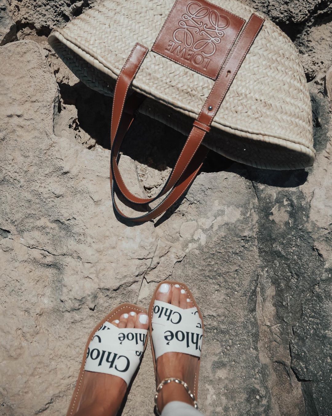 Chloe Woody Flat Slipper