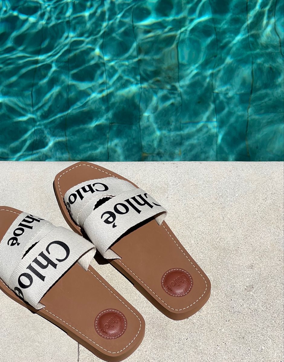 Chloe Woody Flat Slipper